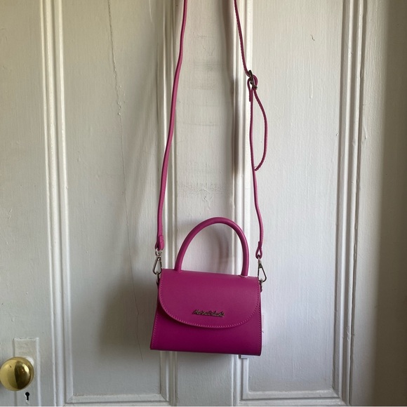 MARINA GALANTI Made In Italy Leather Mini Crossbody Bag - Picture 5 of 14